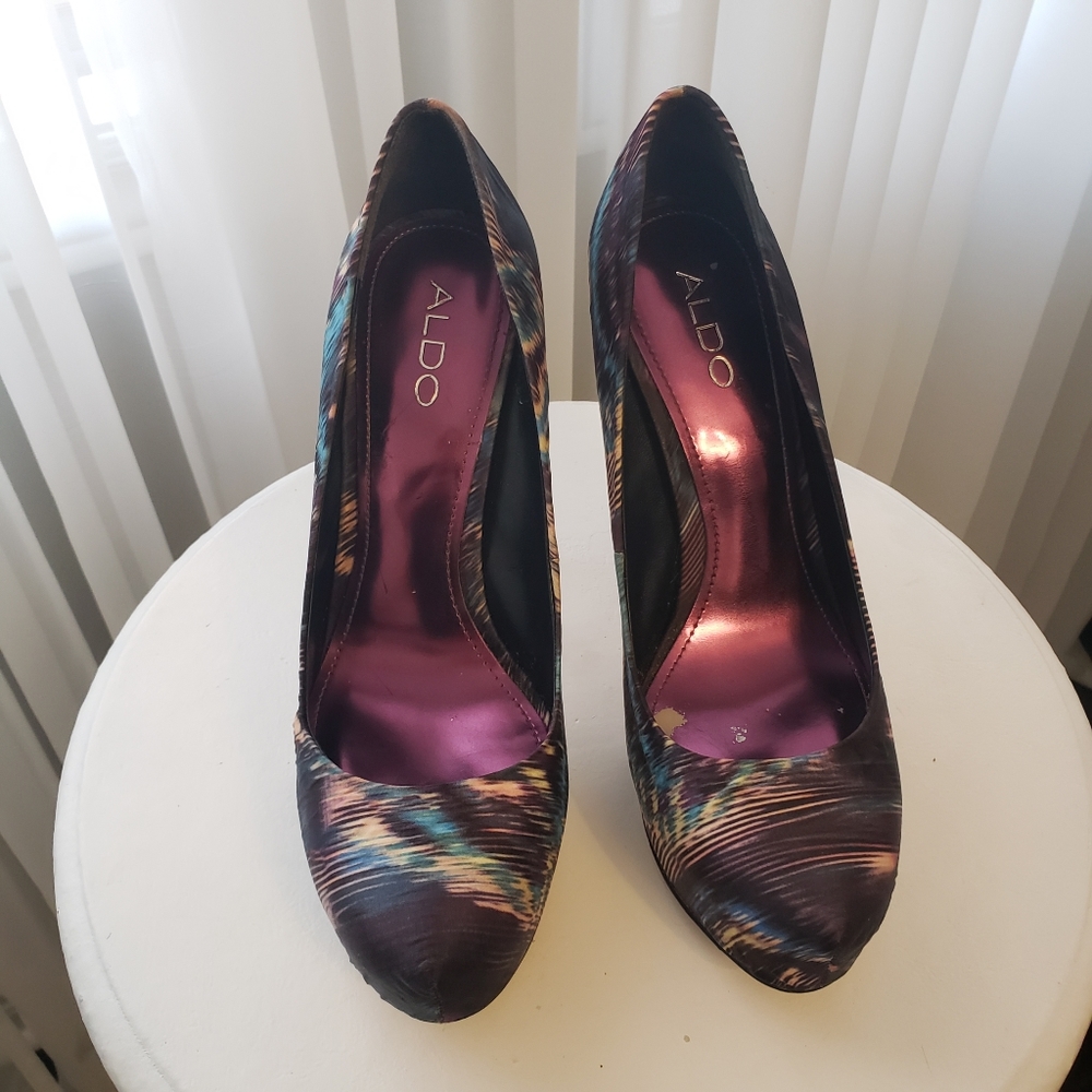 ALDO multicolour pumps, sz 39